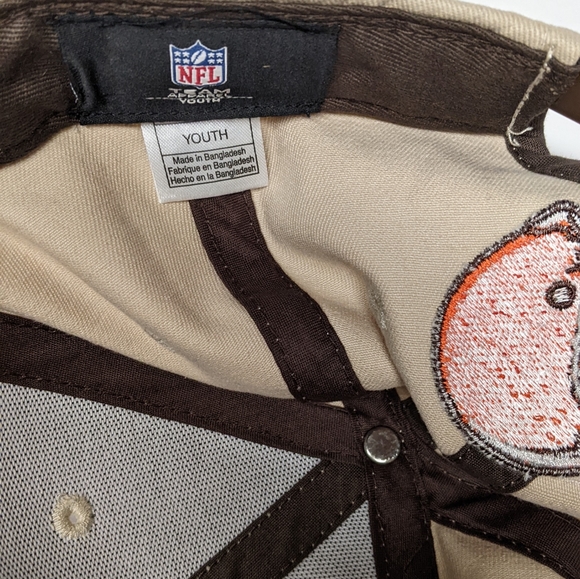 Cleveland Brown Youth NFL Snapback - Picture 3 of 5